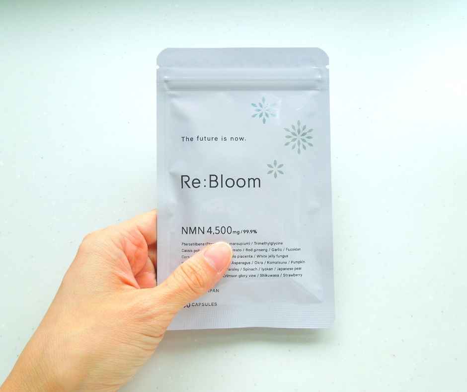 NMNサプリメント Re:Bloomは女性的なデザイン